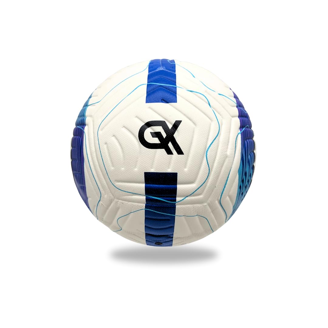 GX TOUR+ Soccer Ball Size 5. Textured Professional Soccer Ball, Weather-Resistant Leather.
