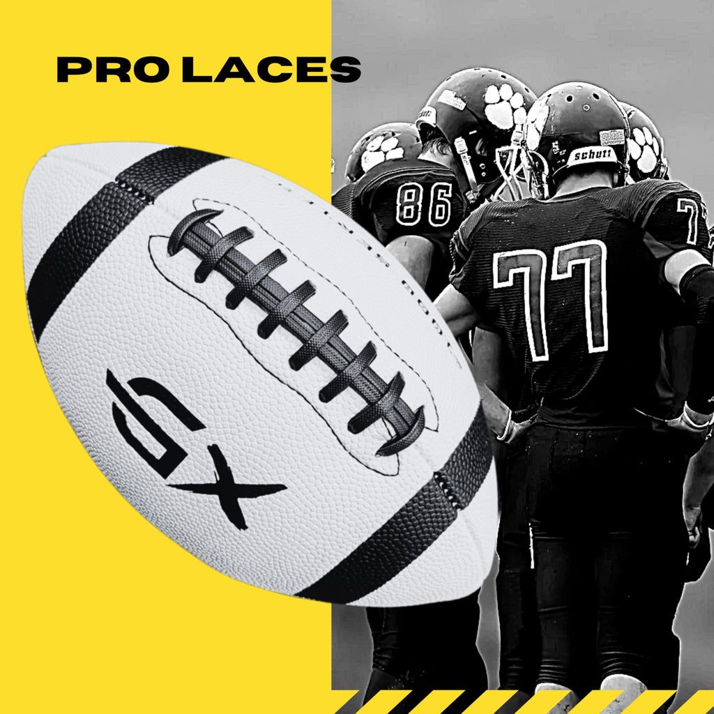 GX TOUR+ Official Size 7 Football. Youth Size Suitable for Ages 12 to 17.Unique white leather edition.