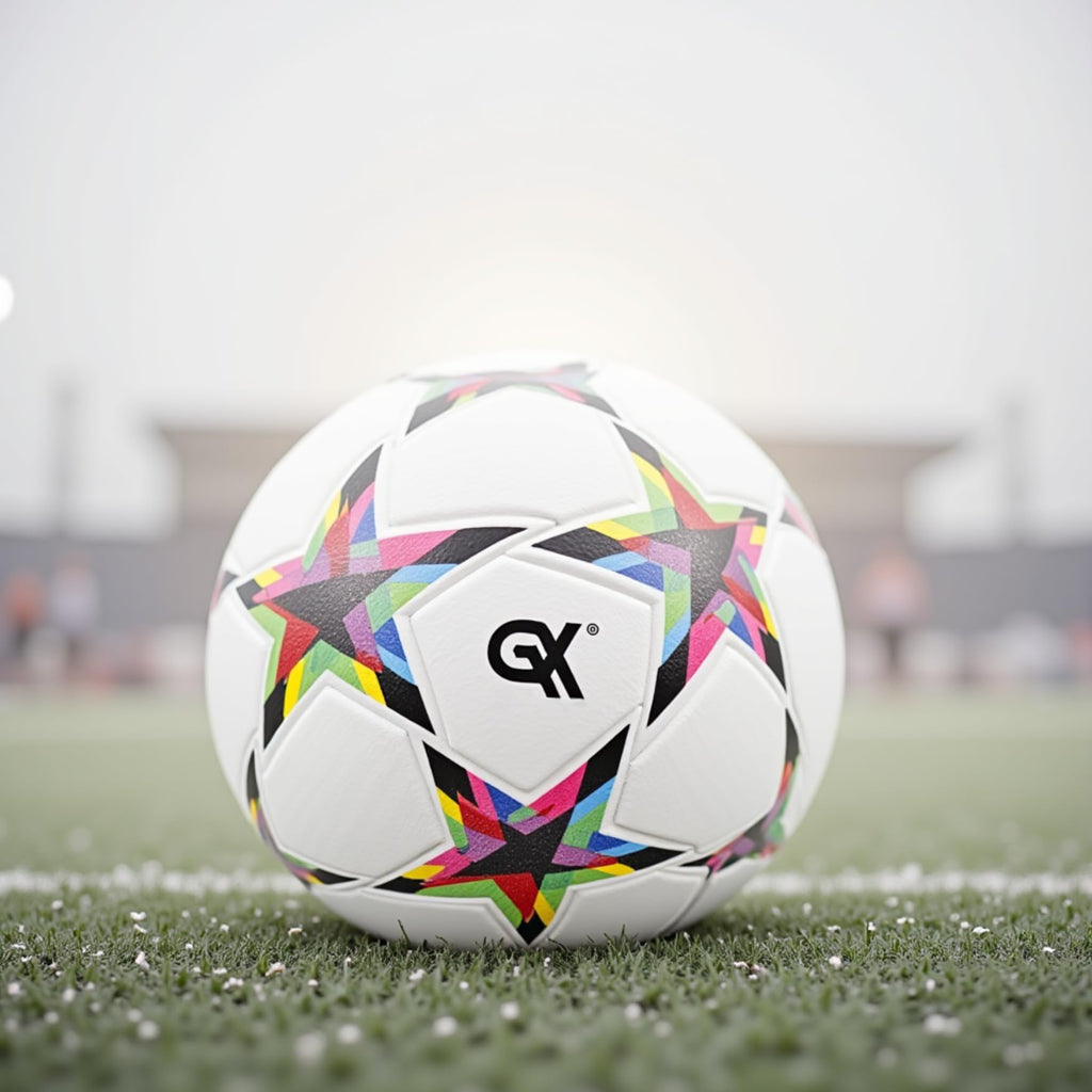 GX TOUR+ Thermo Bonded Polyurethane Soccer Ball Size 5. World Cup Quality.