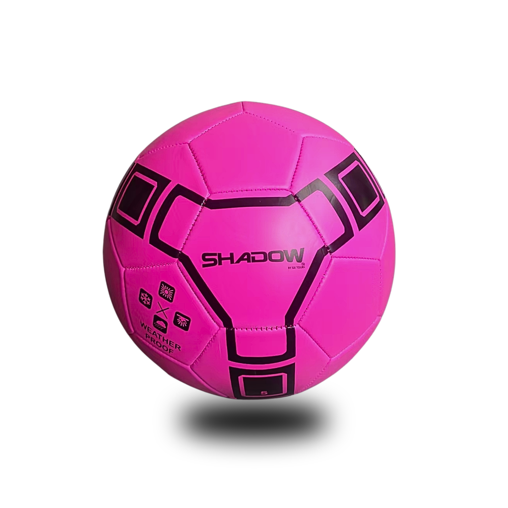 GX TOUR+ Shadow Model Soccer Ball, Metallic Bright Color, Size 5 Soccer Ball. Ultra Thick Cover.