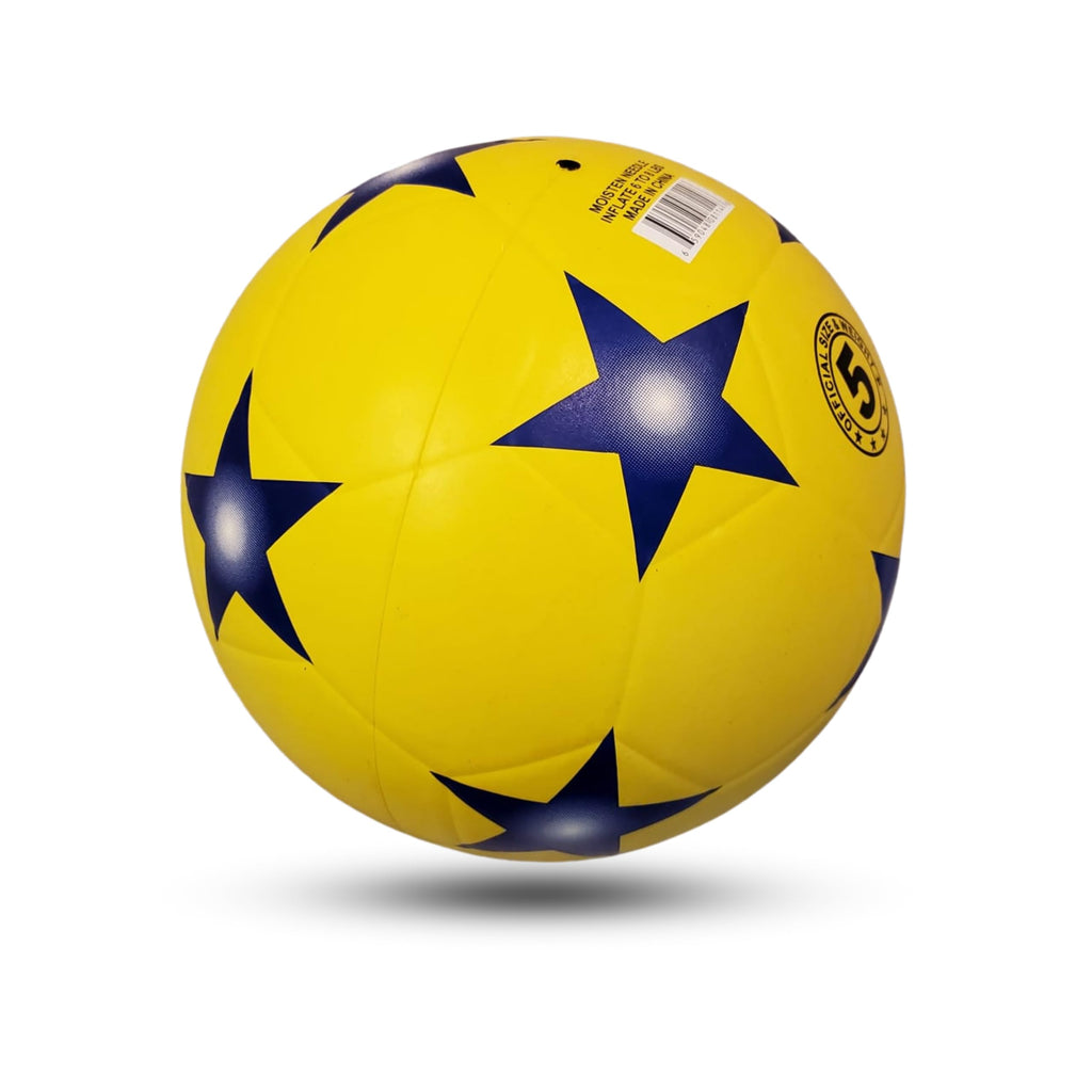 GX TOUR+ Thick Rubber Soccer Ball. Strong core. Size 5. Indoor and Outdoor Play.