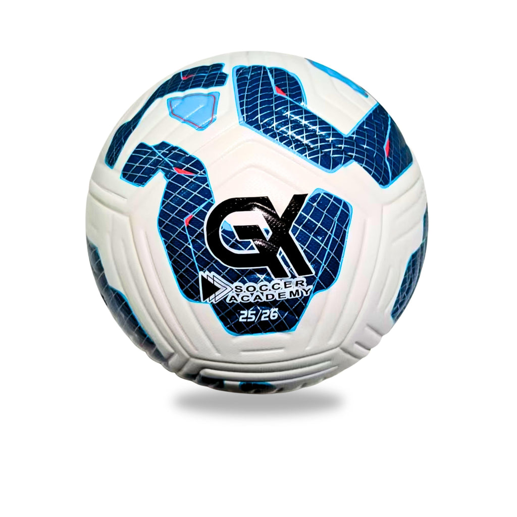 GX Soccer Academy Tour+ Professional Soccer Ball, Size 5, Green and White Competition Ball
