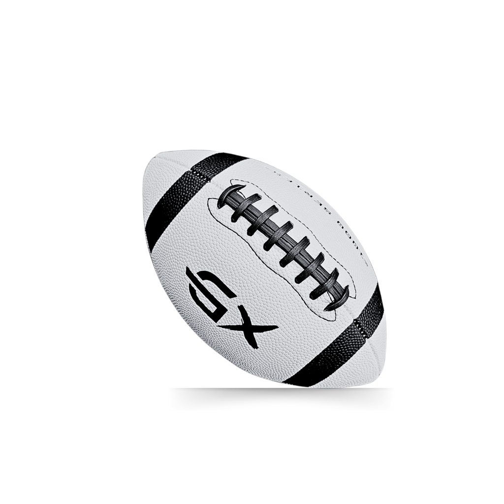 GX TOUR+ Official Size 7 Football. Youth Size Suitable for Ages 12 to 17.Unique white leather edition.